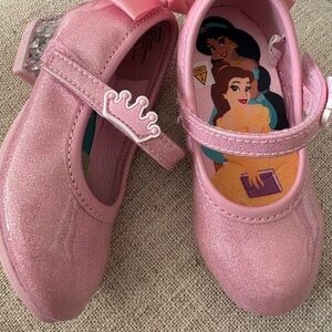 Sparkly Pink Princess Shoes w/ Light up Heels